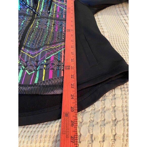 Fila Sport Womens Hoodie Size Large Black Zippered Sporty w/ Tie Athletic-wear - Picture 12 of 12